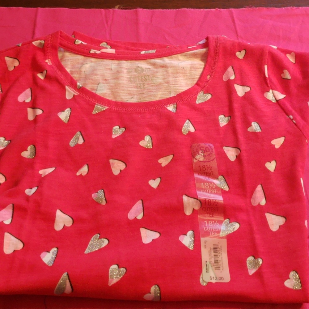 Heart tee